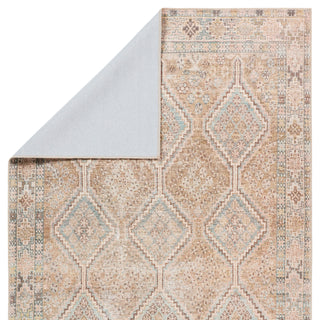 Jaipur Living Kindred Marquesa KND20 Yellow/Tan Machine Washable Area Rug Backing Image