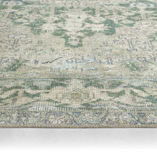 Jaipur Living Kindred Corvelle KND21 Green Machine Washable Area Rug Backing Image