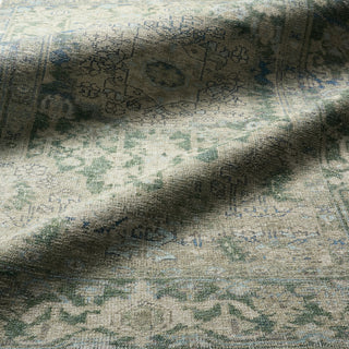 Jaipur Living Kindred Corvelle KND21 Green Machine Washable Area Rug Lifestyle Image Feature