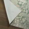 Jaipur Living Kindred Corvelle KND21 Green Machine Washable Area Rug Lifestyle Image Feature