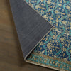 Jaipur Living Kindred Palladio KND22 Blue Machine Washable Area Rug Lifestyle Image Feature