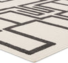 Jaipur Living Kysa Odion KYS04 White/Charcoal Area Rug by Vibe