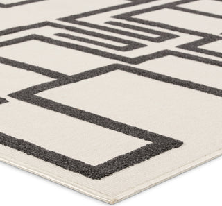 Jaipur Living Kysa Odion KYS04 White/Charcoal Area Rug by Vibe