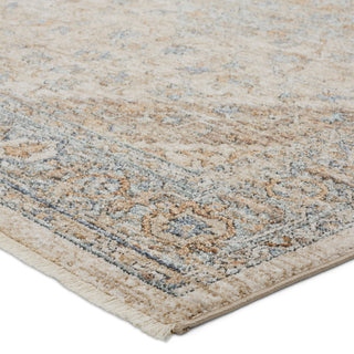 Jaipur Living Lark Heir LAR01 Beige/Blue Area Rug Corner Image