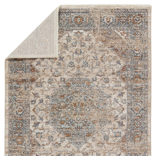 Jaipur Living Lark Heir LAR01 Beige/Blue Area Rug Backing Image