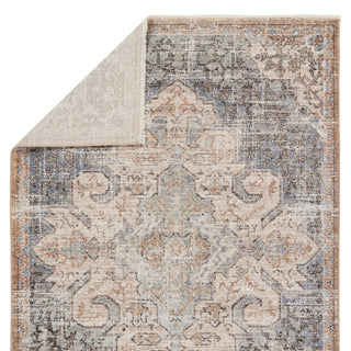 Jaipur Living Lark Lynette LAR03 Tan/Blue Area Rug Backing Image