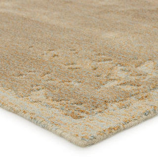 Jaipur Living Lenox Avenue LEN03 Light Gray/Light Blue Area Rug Corner Image