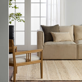 Jaipur Living Leona Sollus LEO10 Cream Area Rug Lifestyle Image