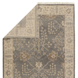 Jaipur Living Liberty Reagan LIB02 Gray/Beige Area Rug Backing Image