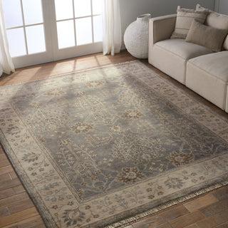 Jaipur Living Liberty Reagan LIB02 Gray/Beige Area Rug Lifestyle Image Feature