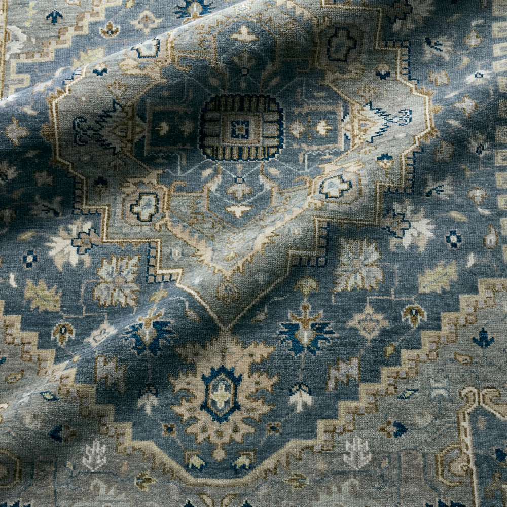 Jaipur Living Liberty Andrews LIB04 Gray/Brown Area Rug Lifestyle Image Feature