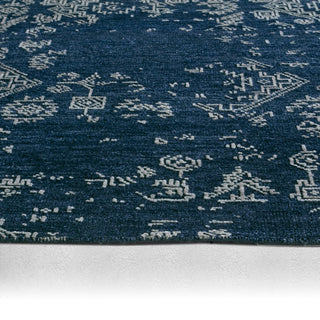 Jaipur Living Liberty Azuma LIB10 Dark Blue/Light Gray Area Rug Backing Image