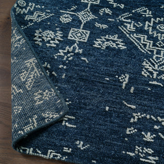 Jaipur Living Liberty Azuma LIB10 Dark Blue/Light Gray Area Rug Lifestyle Image