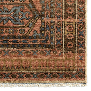 Jaipur Living Liberty Leone LIB13 Pink/Blue Area Rug Detail Image