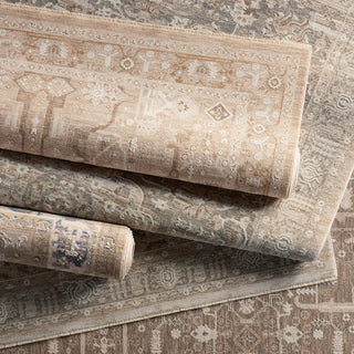 Jaipur Living Lilit Acair LIL02 Beige/Gray Area Rug Lifestyle Image Feature