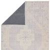 Jaipur Living Lumal Wrein LML06 Blue/ Machine Washable Area Rug by Label J Backing Image