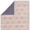 Jaipur Living Lumal Vala LML07 Blue/Gray Machine Washable Area Rug by Label J Backing Image