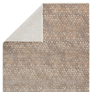 Jaipur Living Land Sea Sky Sierra Taupe/Gray Area Rug by Kevin O'Brien Backing Image