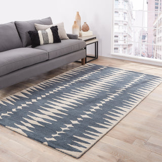 Jaipur Living En Casa Tear Drops LST27 Gray/Beige Area Rug by Luli Sanchez Lifestyle Image