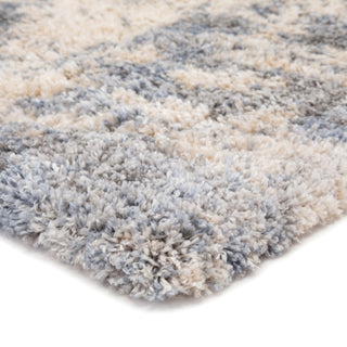 Jaipur Living Lyra Cantata LYR01 Gray/Blue Area Rug Corner Image