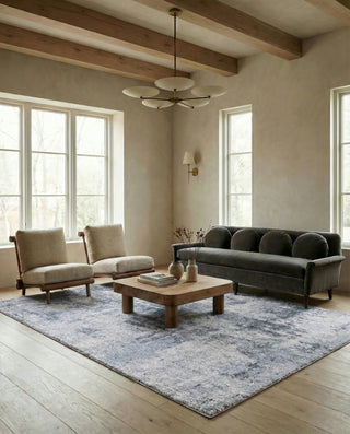 Jaipur Living Lyra Serenade LYR04 Ivory/Light Gray Area Rug Lifestyle Image