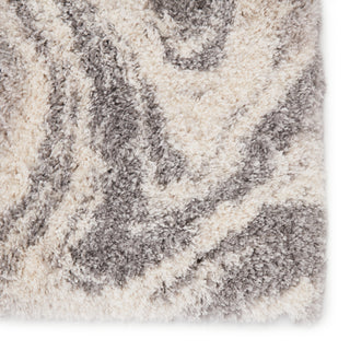 Jaipur Living Lyra Crescendo LYR06 Gray/Ivory Area Rug Detail Image