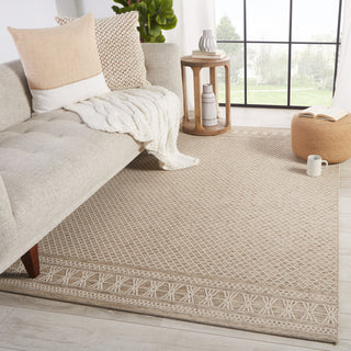 Jaipur Living Marina Vella MAR06 Beige/Cream Area Rug Lifestyle Image Feature