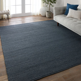 Jaipur Living Maverick Ryker MAV07 Blue Area Rug Lifestyle Image Feature