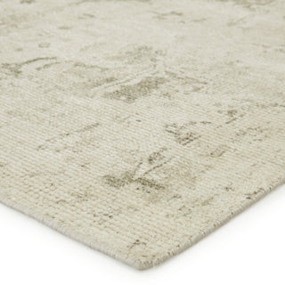 Jaipur Living Malibu by Barclay Butera Canyon MBB03 Ivory/Light Gray Area Rug Corner Image