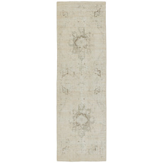 Jaipur Living Malibu by Barclay Butera Canyon MBB03 Ivory/Light Gray Area Rug Runner Image