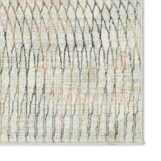 Jaipur Living Melo Pierre MEL02 Gray/Gold Area Rug by Vibe Detail Image
