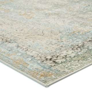 Jaipur Living Melo Thayer MEL04 Green/Light Gray Area Rug by Vibe Corner Image