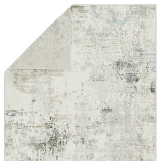 Jaipur Living Melo Jehan MEL07 Gray/Light Blue Area Rug by Vibe Backing Image