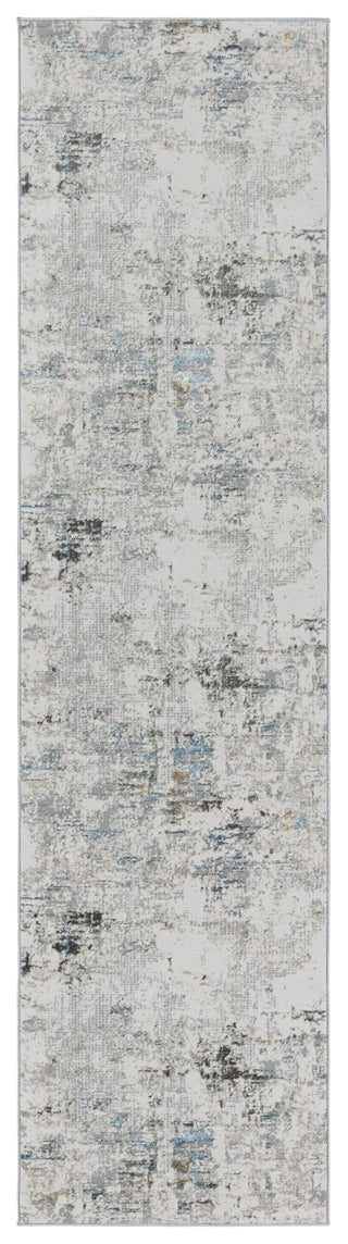 Jaipur Living Melo Jehan MEL07 Gray/Light Blue Area Rug by Vibe Runner Image