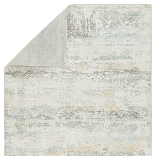 Jaipur Living Melo Chantel MEL09 Gray/Green Area Rug by Vibe Backing Image