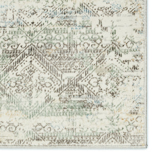 Jaipur Living Melo Chantel MEL09 Gray/Green Area Rug by Vibe Detail Image