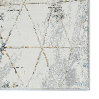 Jaipur Living Melo Arya MEL10 Gray/Light Blue Area Rug by Vibe Detail Image