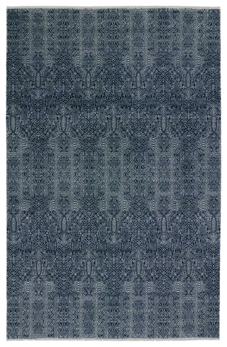 Jaipur Living Merritt Bram MER06 Dark Blue/Ivory Area Rug main image