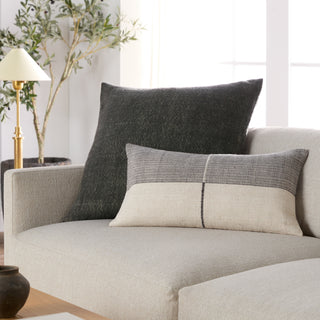 Jaipur Living Margosa Margaret MGP14 Gray by Neem Lifestyle Image