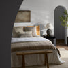 Jaipur Living Margosa Primani MGT03 Gray Throw by Neem Lifestyle Image