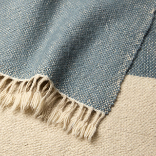 Jaipur Living Margosa Aslopa MGT04 Blue Throw by Neem Corner Image