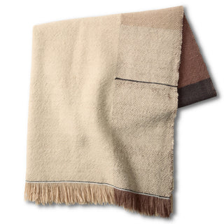Jaipur Living Margosa Soroush MGT05 Beige Throw by Neem Backing Image