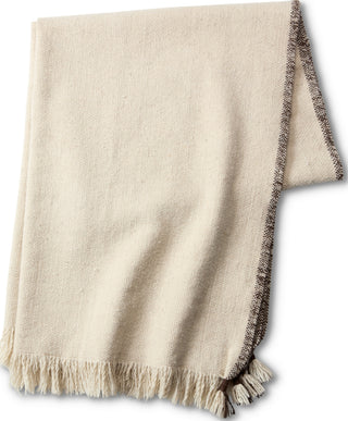 Jaipur Living Margosa Encare MGT06 Cream Throw by Neem Backing Image