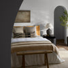 Jaipur Living Margosa Dinam MGT08 Cream Throw by Neem Lifestyle Image