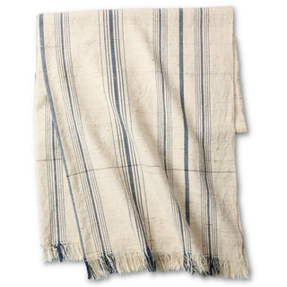 Jaipur Living Margosa Dawsel MGT09 Cream Throw by Neem Backing Image