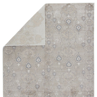 Jaipur Living Malilla By Nikki Chu Inigo MLI01 Taupe/Gray Area Rug Backing Image