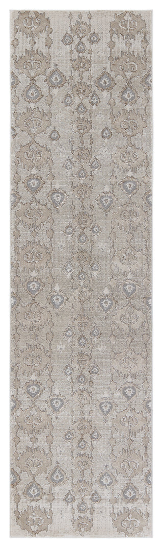 Jaipur Living Malilla By Nikki Chu Inigo MLI01 Taupe/Gray Area Rug Runner Image