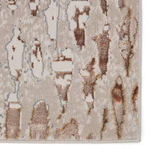 Jaipur Living Malilla By Nikki Chu Kimball MLI03 Beige/Bronze Area Rug Detail Image