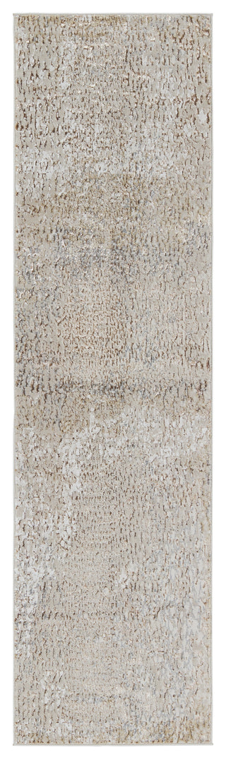 Jaipur Living Malilla By Nikki Chu Kimball MLI03 Beige/Bronze Area Rug Runner Image