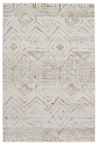 Jaipur Living Malilla By Nikki Chu Kalindi MLI06 Cream/Taupe Area Rug main image
